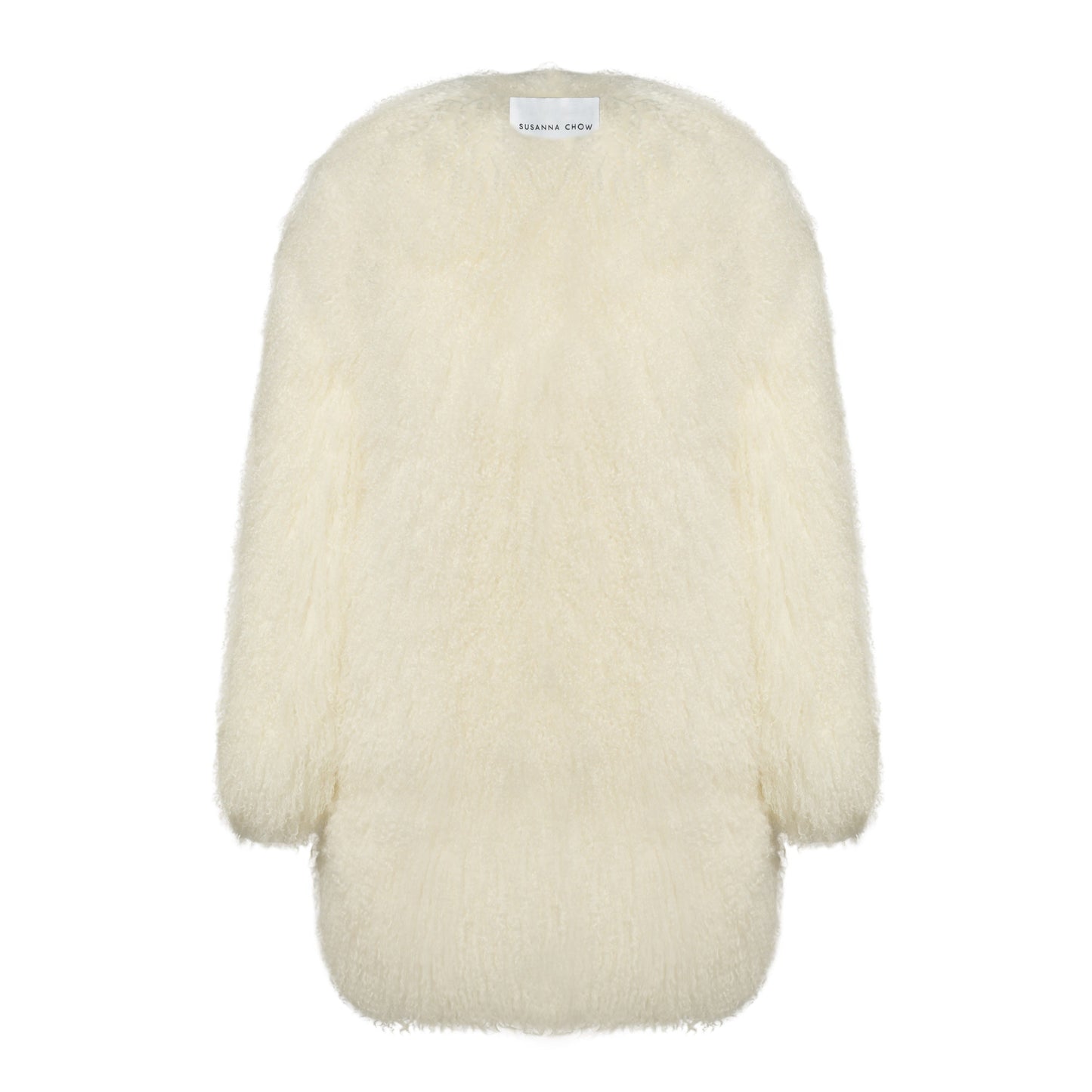 Carrie Shearling Midi Coat