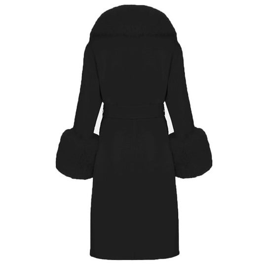 Jojo Cashmere Fur Coat