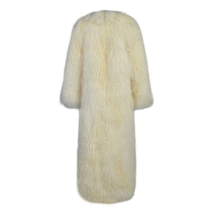 Carrie Shearling Maxi Coat