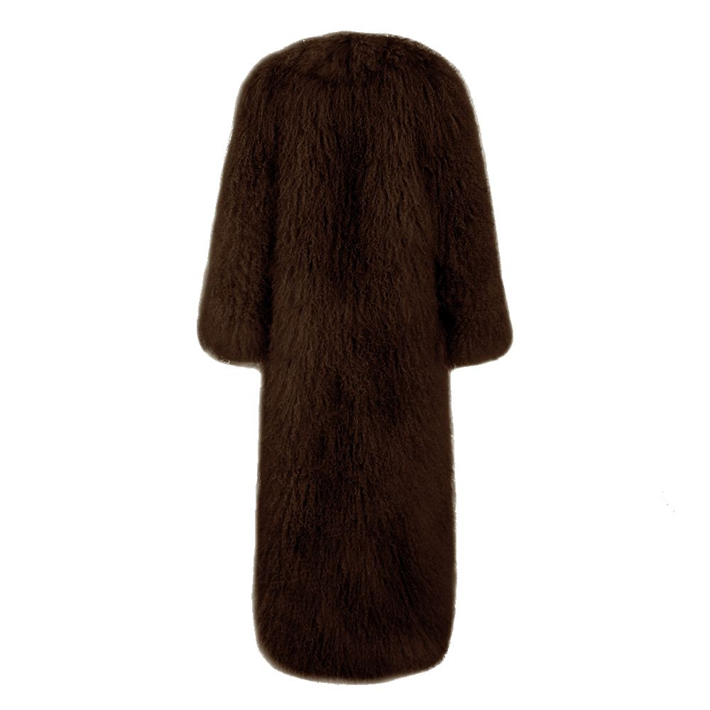 Carrie Shearling Maxi Coat