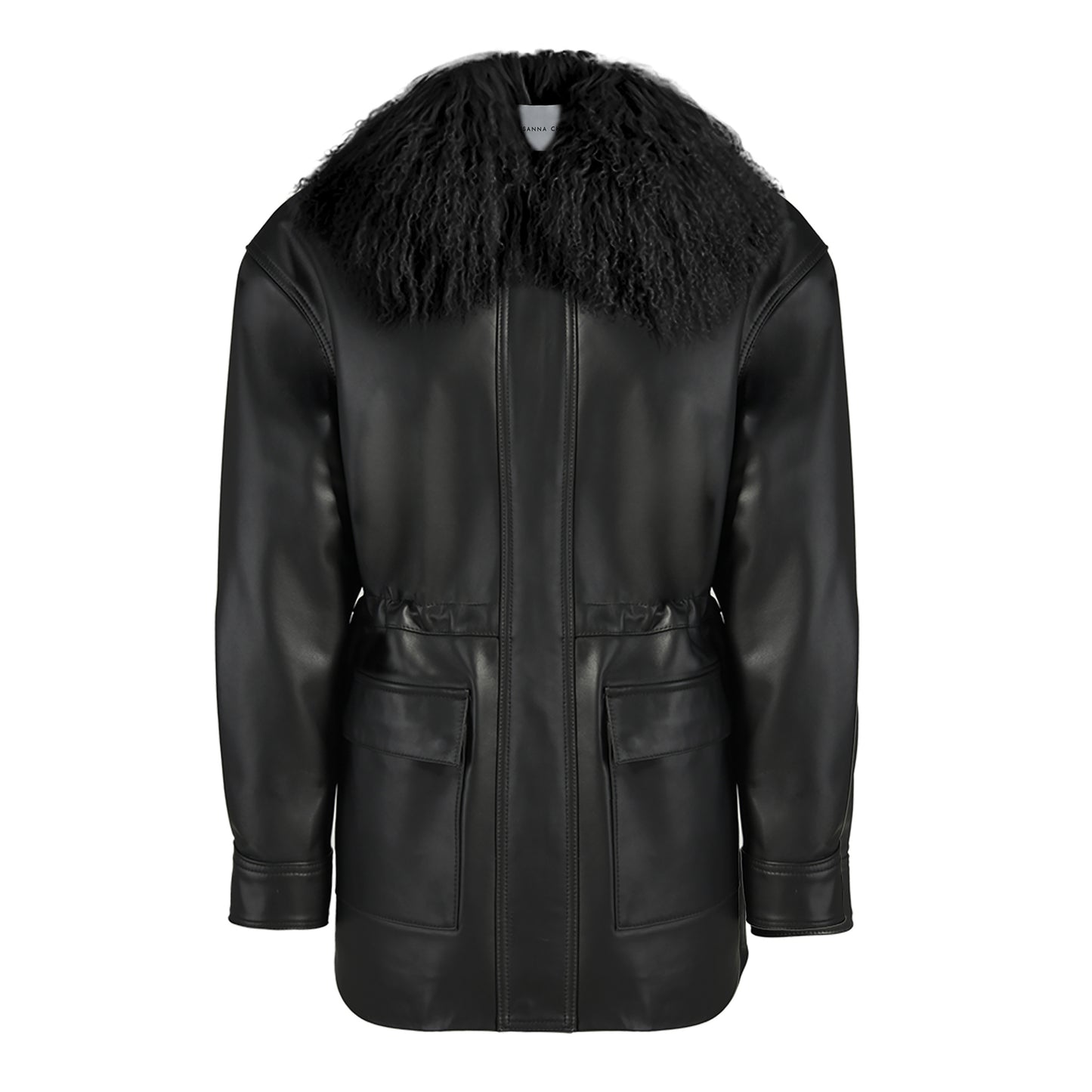 Allegra Leather Field Jacket