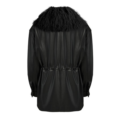 Allegra Leather Field Jacket