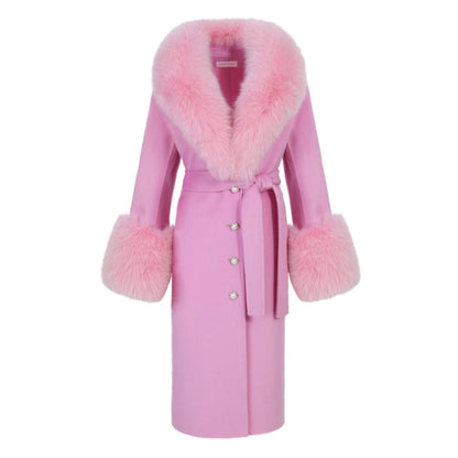 Jojo Cashmere Fur Coat