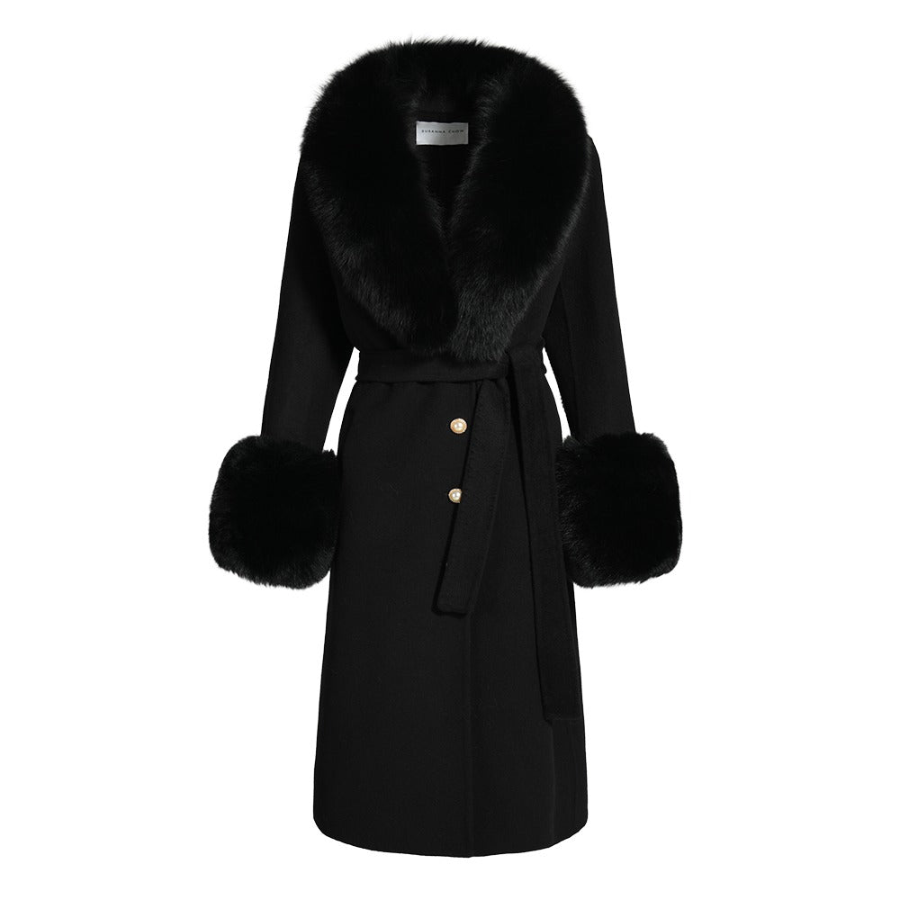 Jojo Cashmere Fur Coat