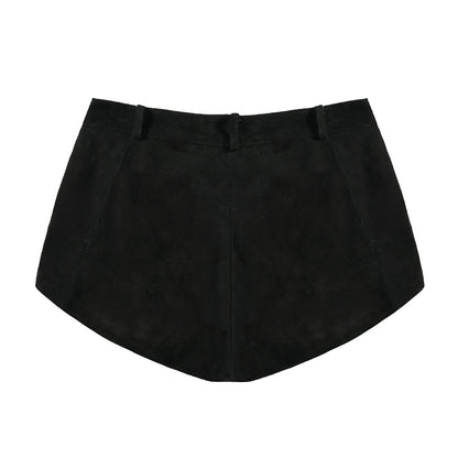 Naomi Suede Shorts