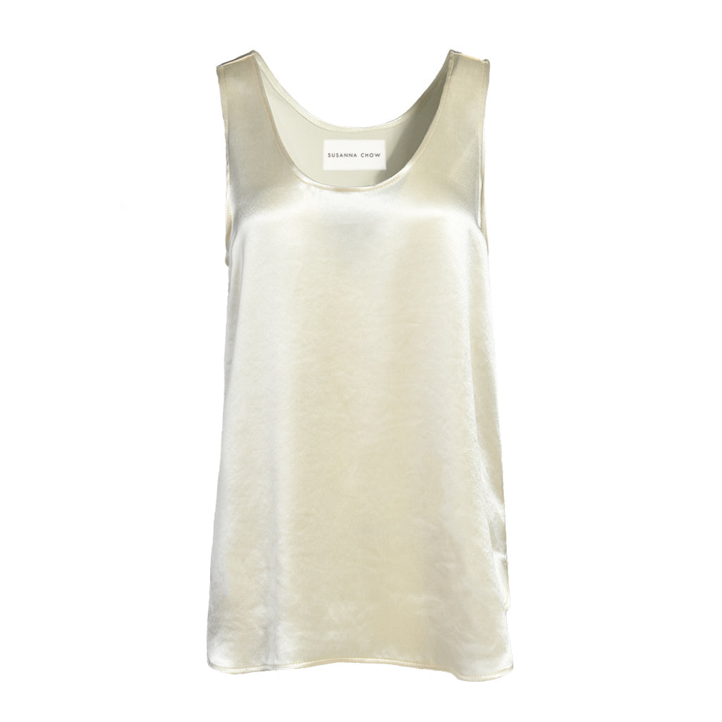 Farrah Satin Tank