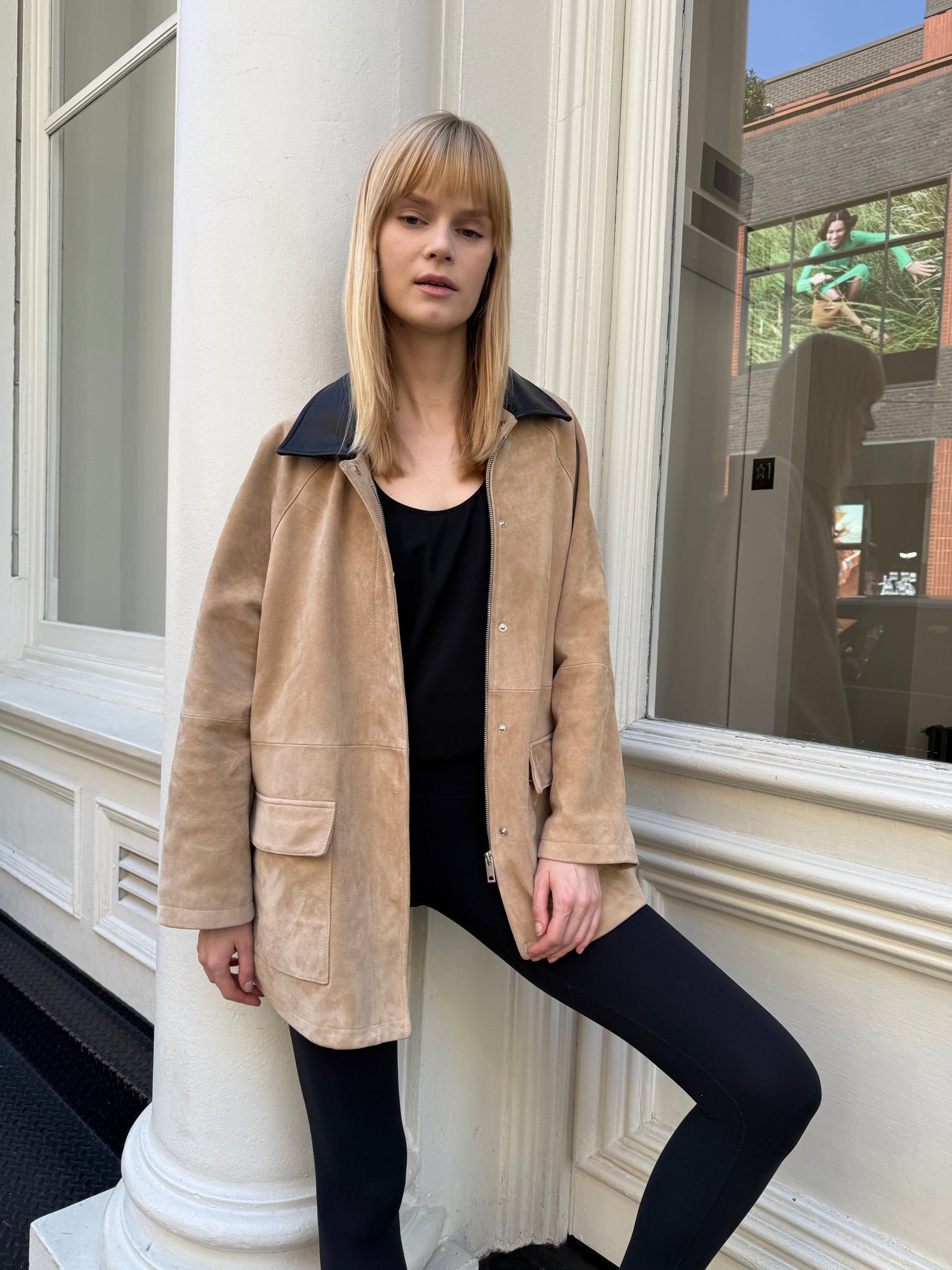 Raegan Suede Field Jacket