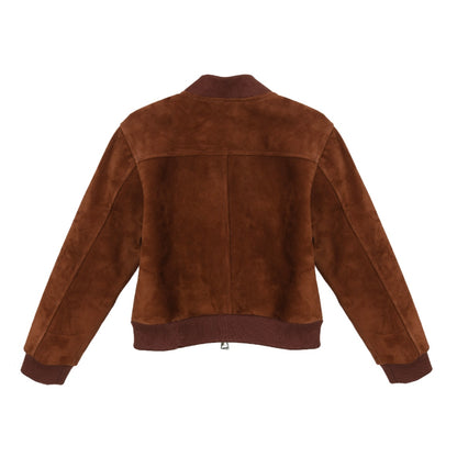 Mini Constance Suede Bomber Jacket