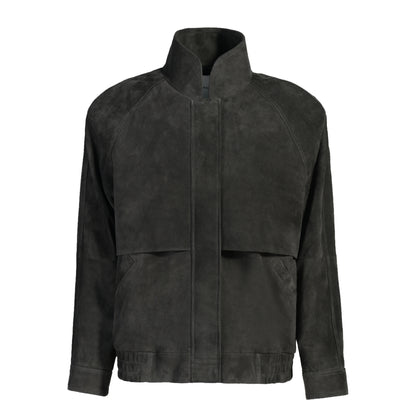 Remy Suede Bomber Jacket