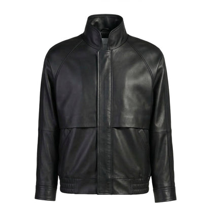 Remy Leather Bomber Jacket