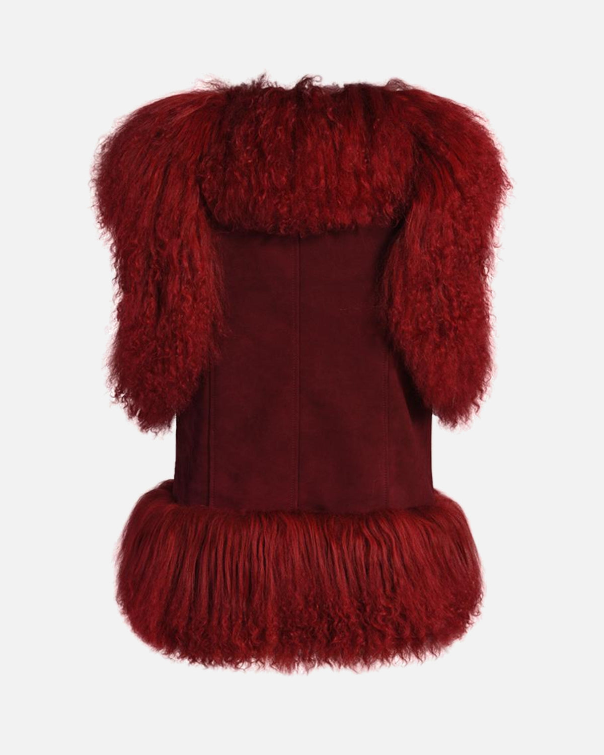 Dorothy Suede Shearling Vest