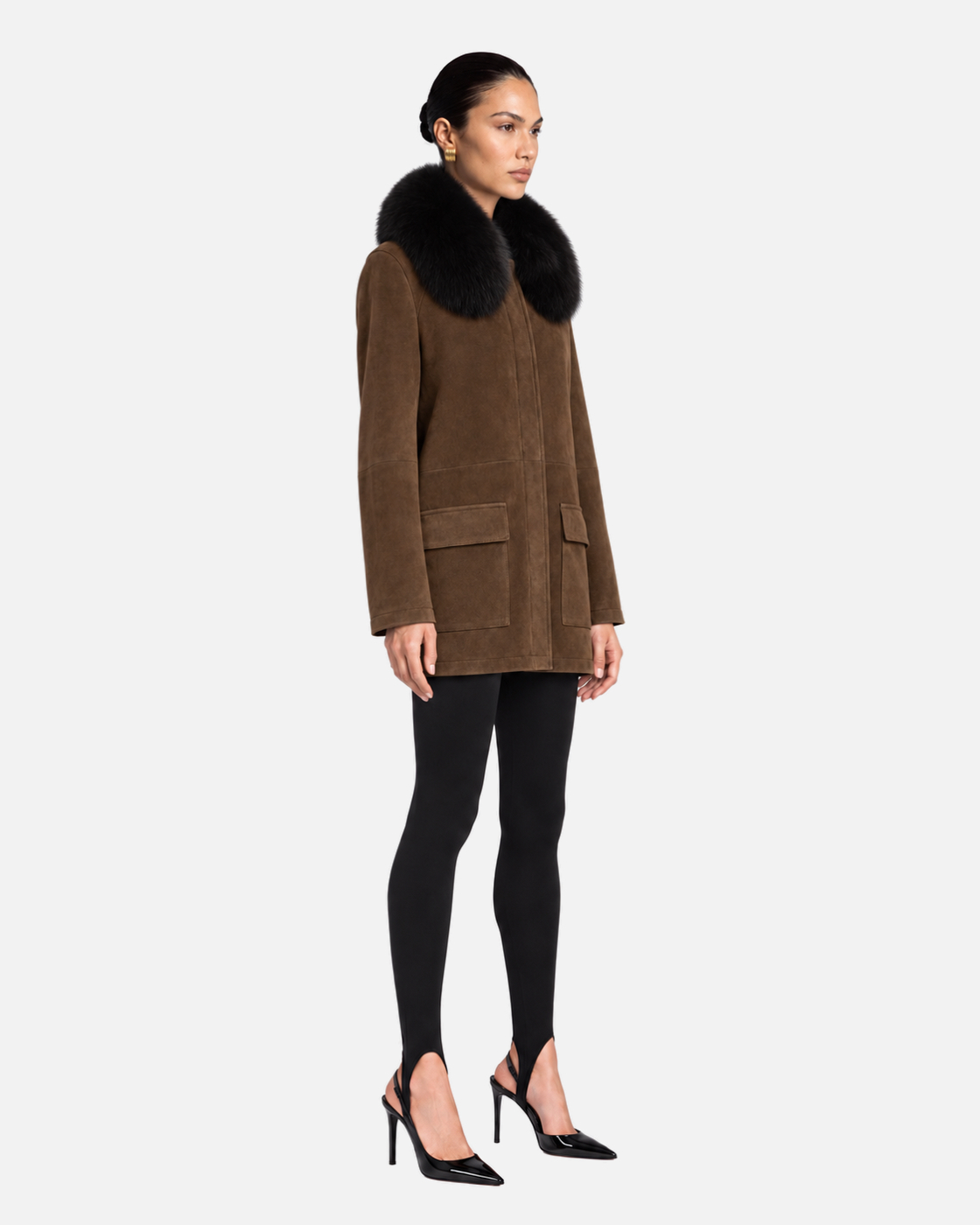 Raegan Suede Coat
