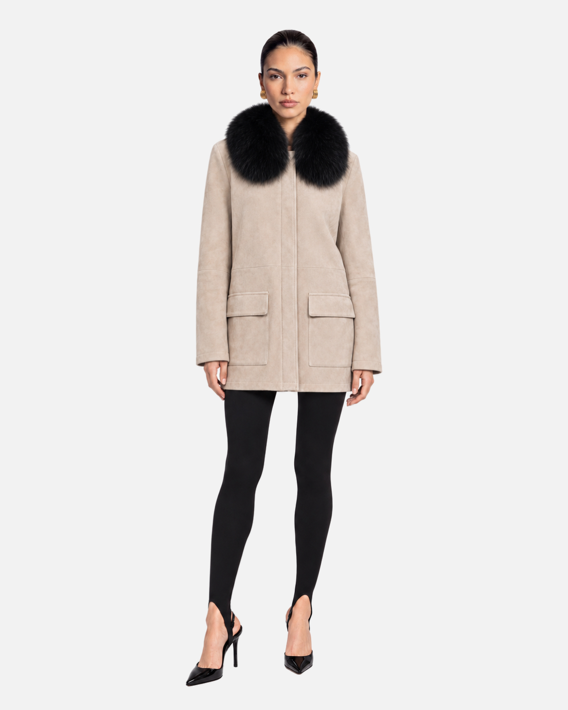 Raegan Suede Coat