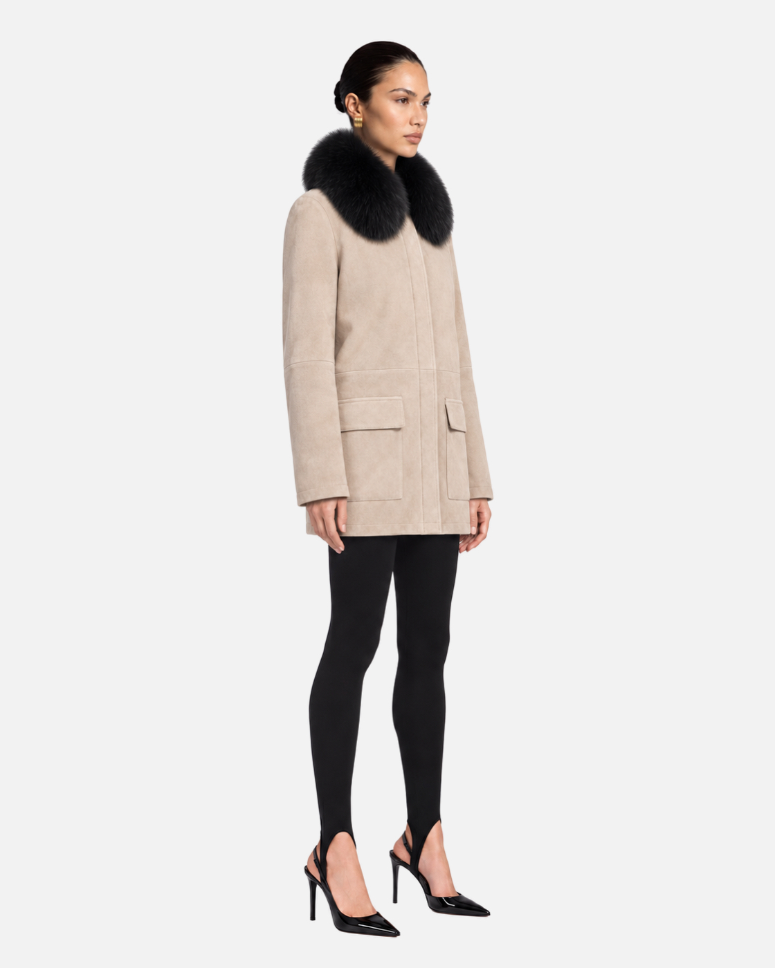 Raegan Suede Coat