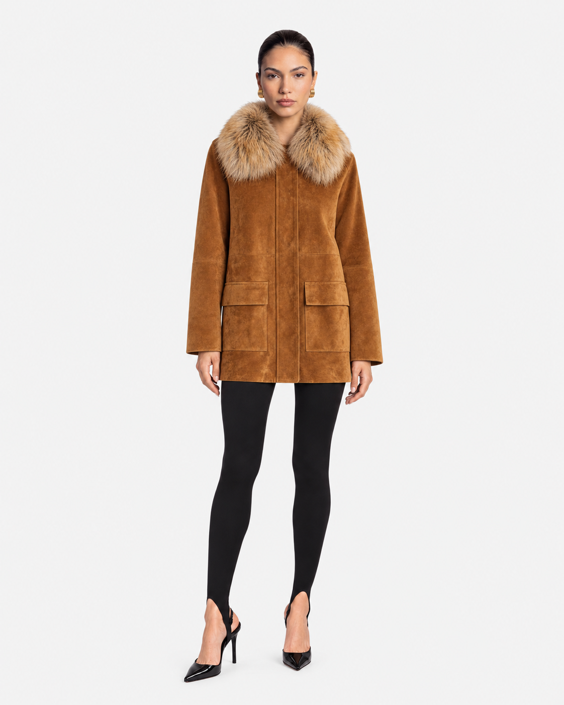 Raegan Suede Coat