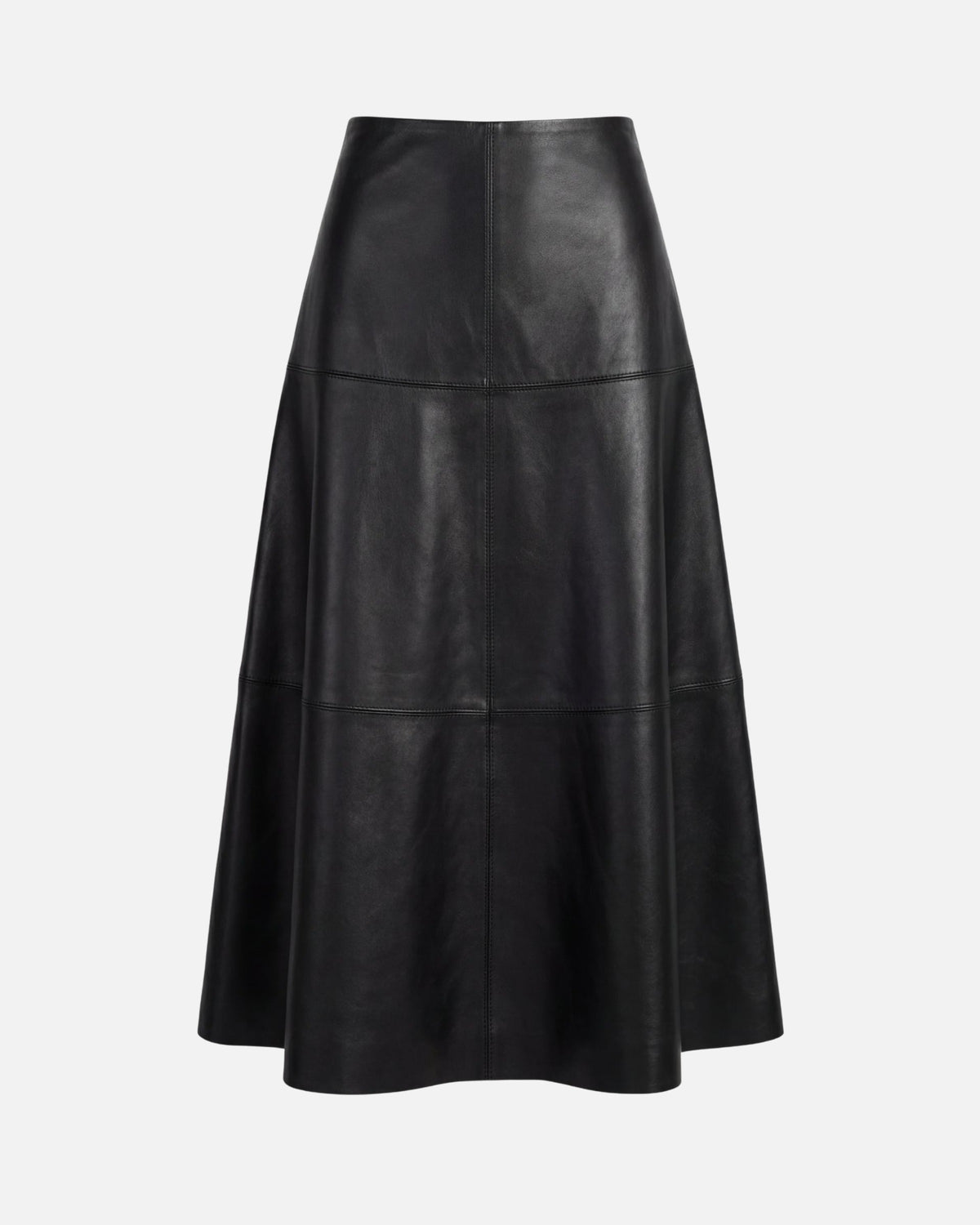 Alara Leather Maxi Skirt