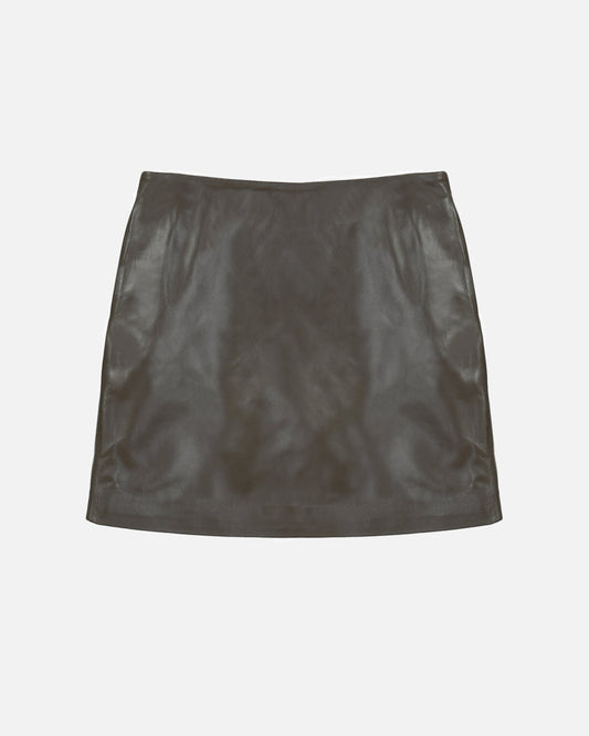 Alara Leather Skirt