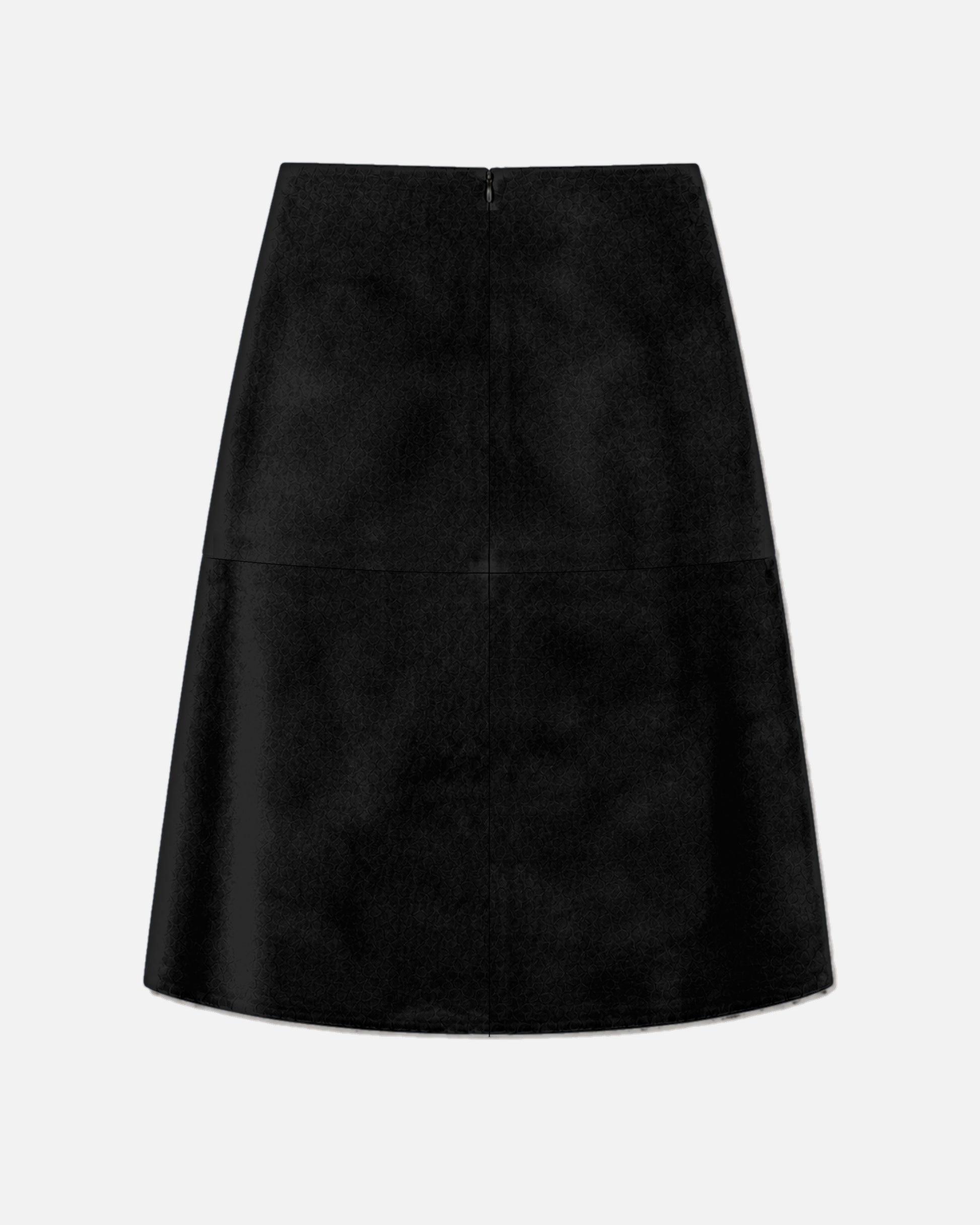 Alara Suede Midi Skirt back