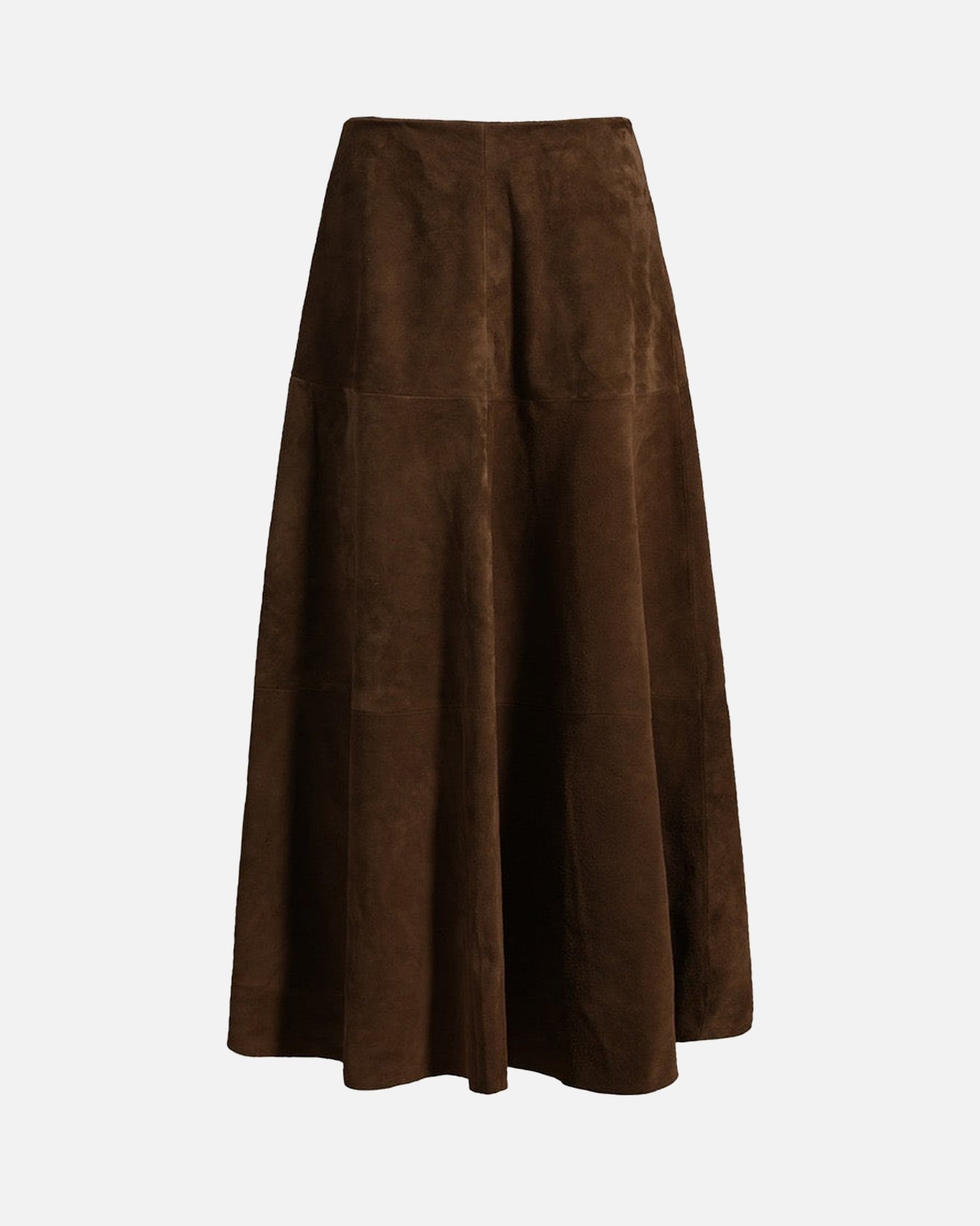 Alara Suede Maxi Skirt