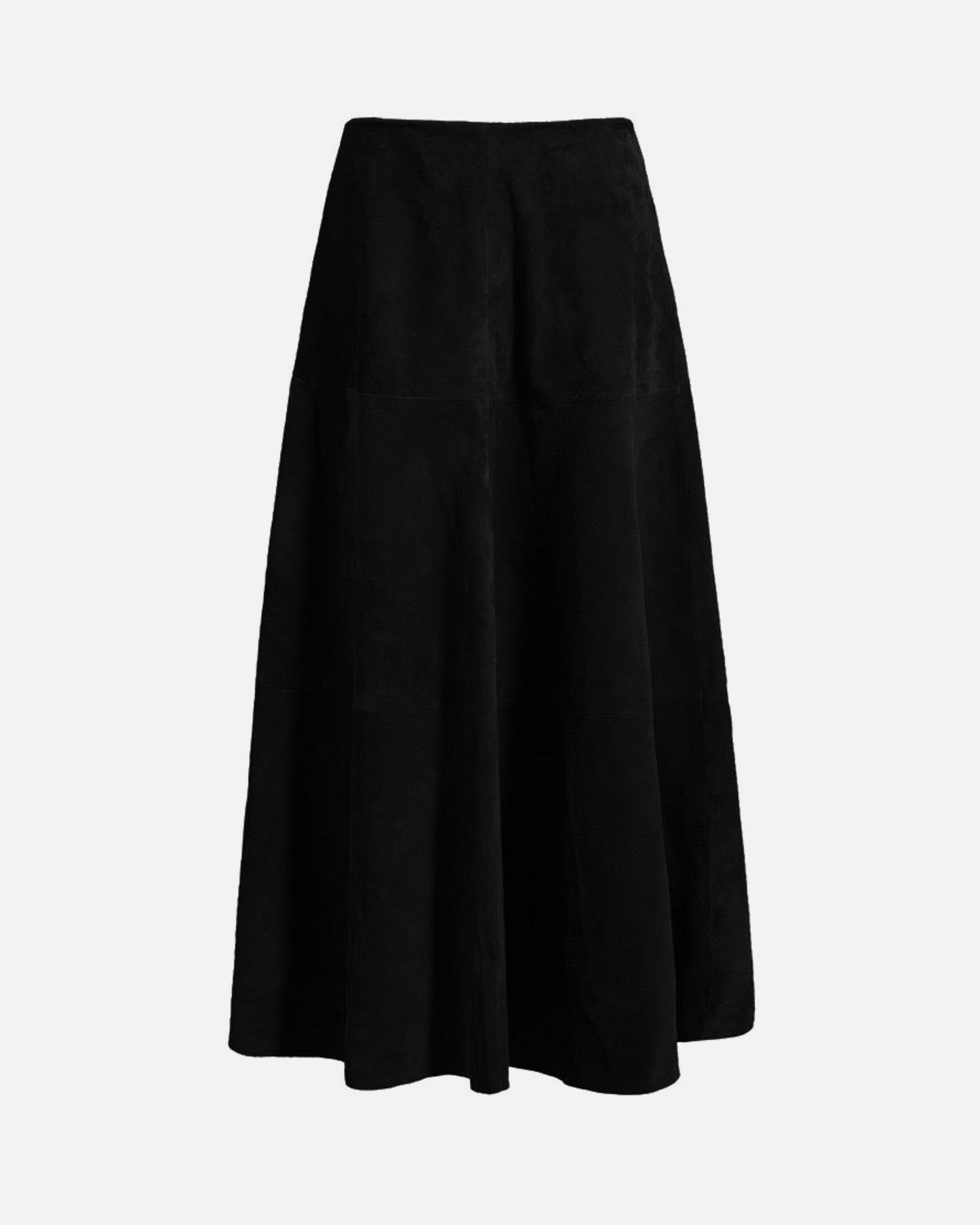 Alara Suede Maxi Skirt