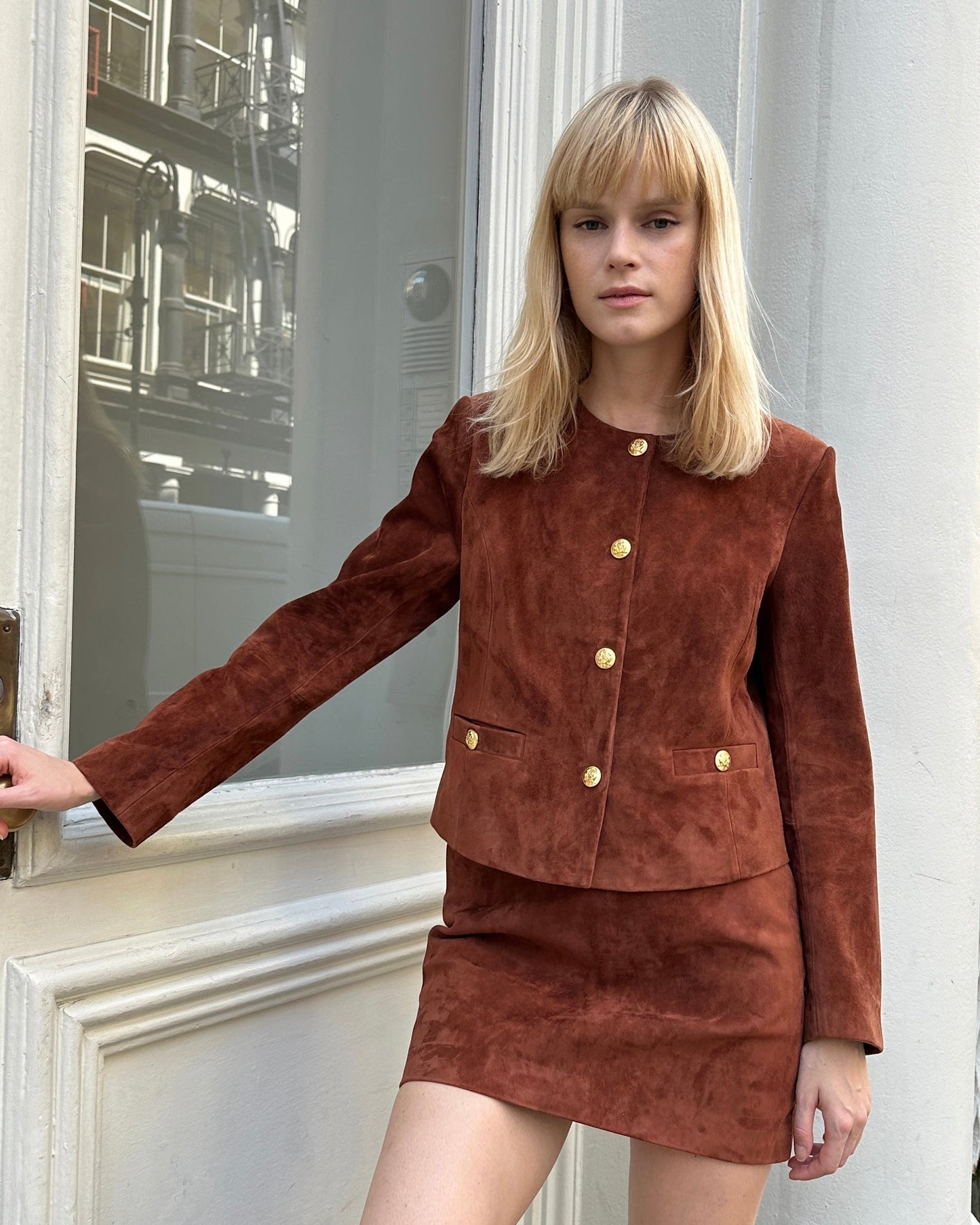 Alara Suede Skirt