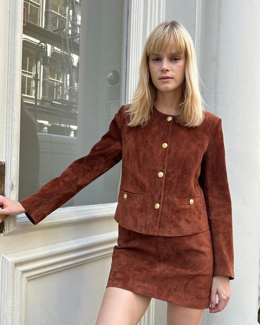 Alara Suede Skirt