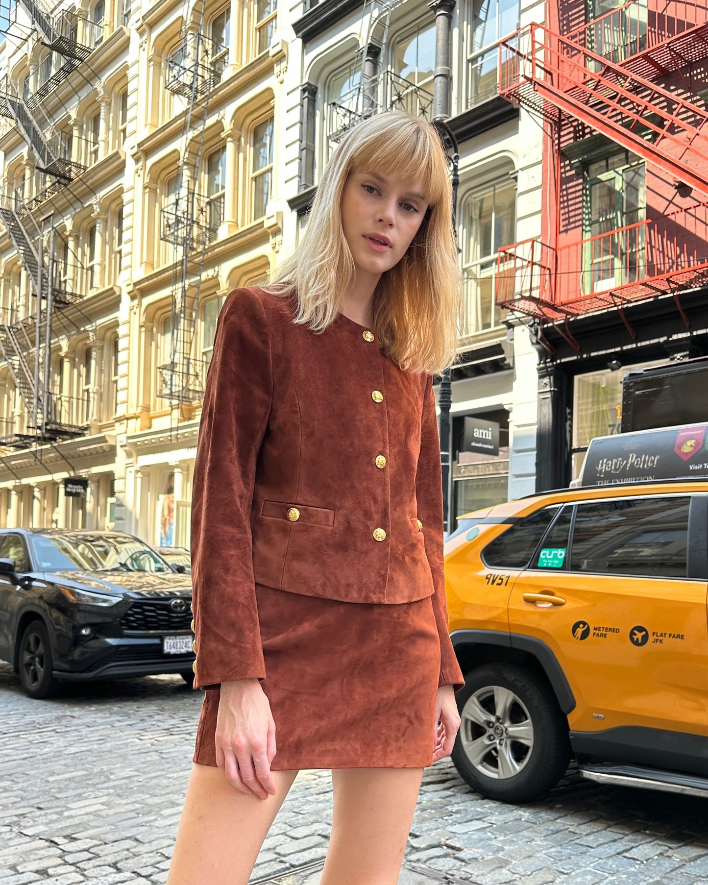 Alara Suede Skirt