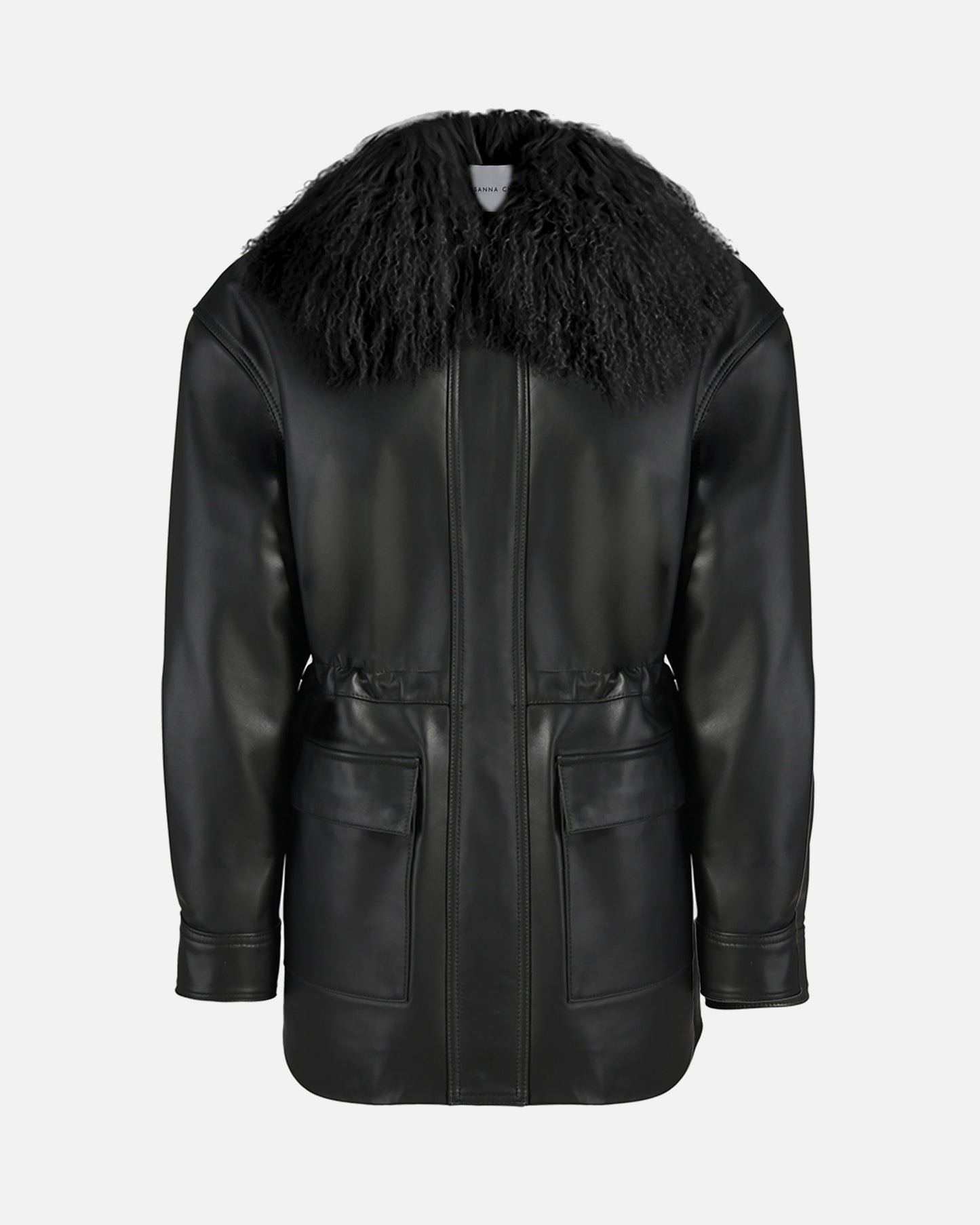 Allegra Leather Field Jacket