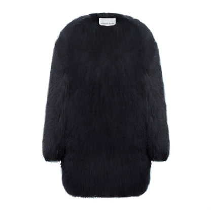 Carrie Shearling Midi Coat