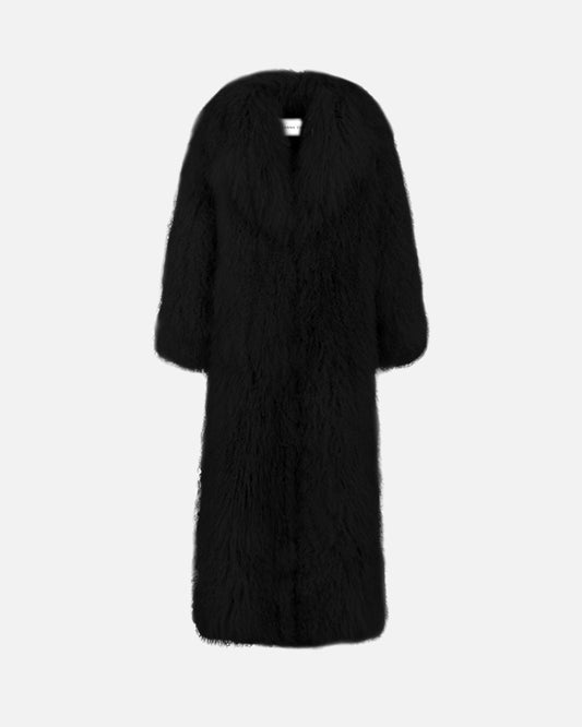 Carrie Shearling Maxi Coat