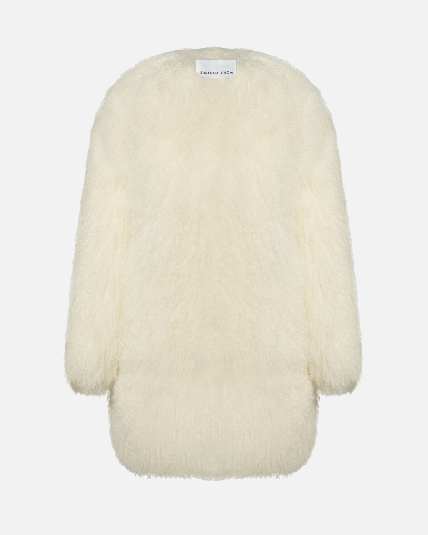 Carrie Shearling Midi Coat