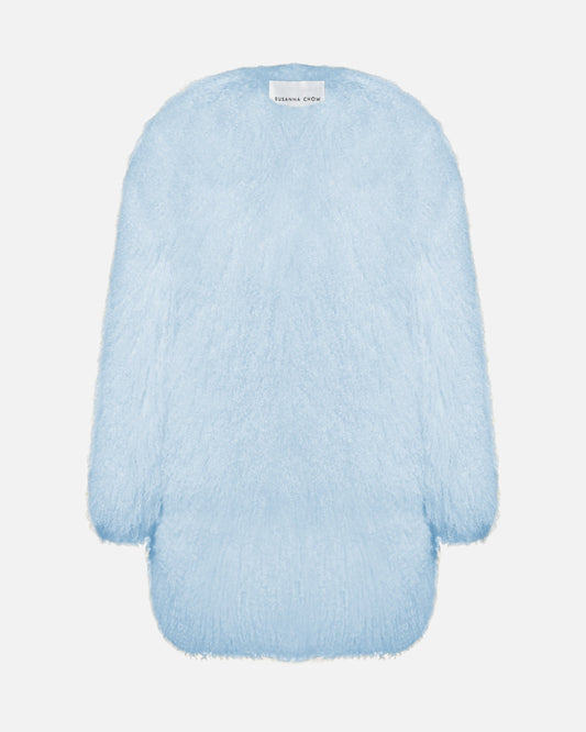 Carrie Shearling Midi Coat
