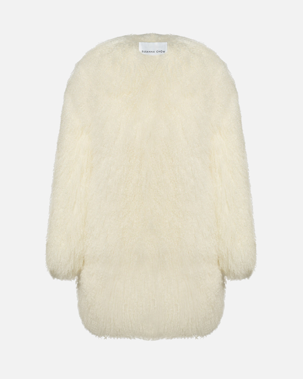 Carrie Shearling Midi Coat