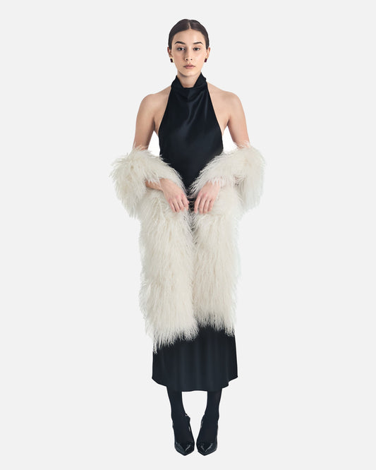 Carrie Shearling Scarf