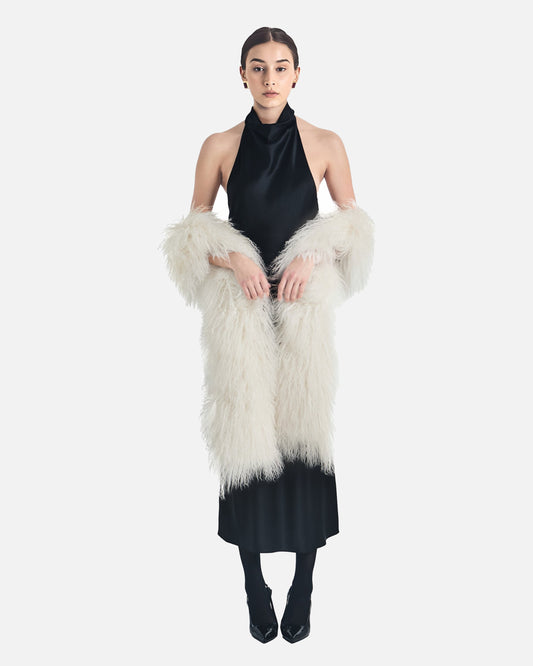 Carrie Shearling Scarf