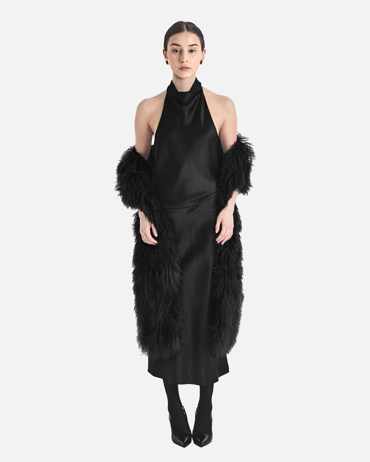 Carrie Shearling Scarf