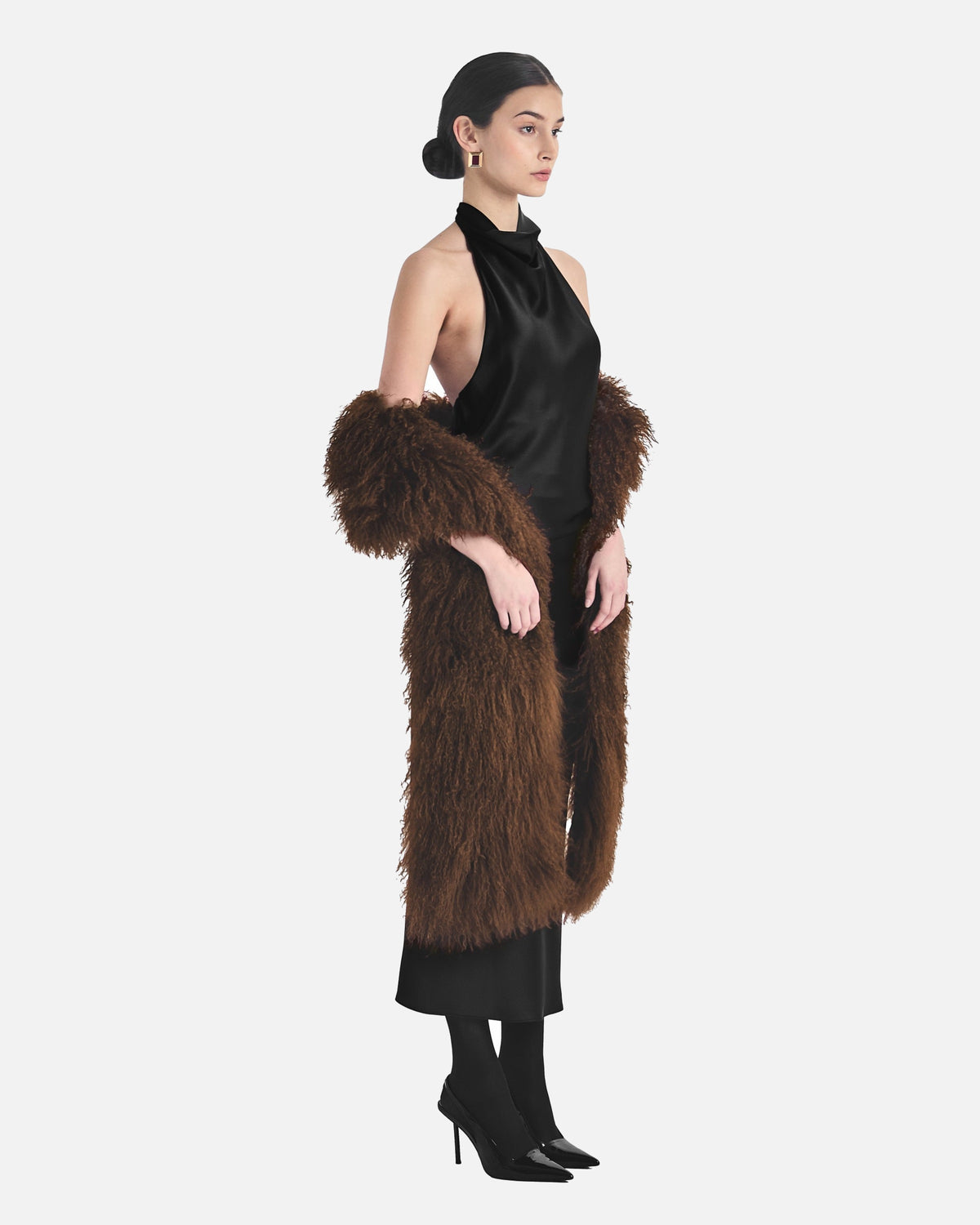 Carrie Shearling Scarf