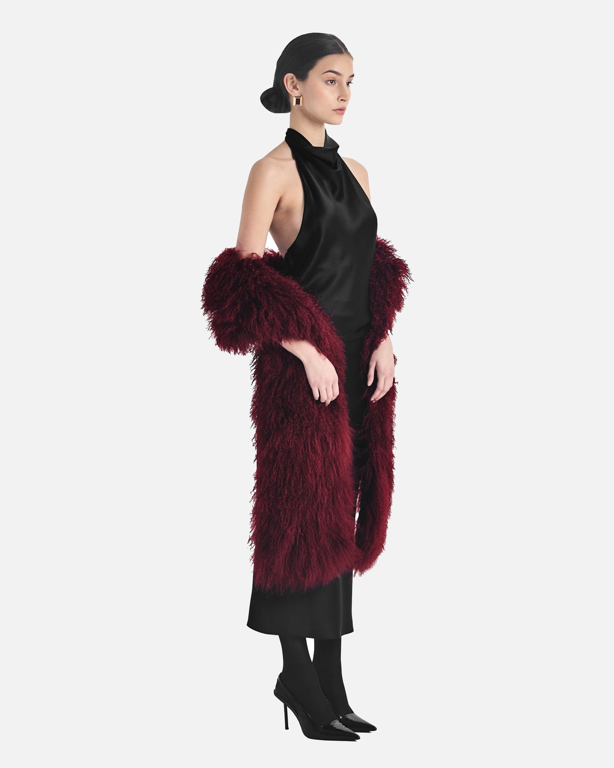 Carrie Shearling Scarf