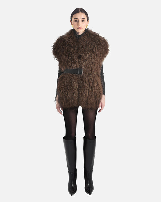 Carrie Shearling Vest