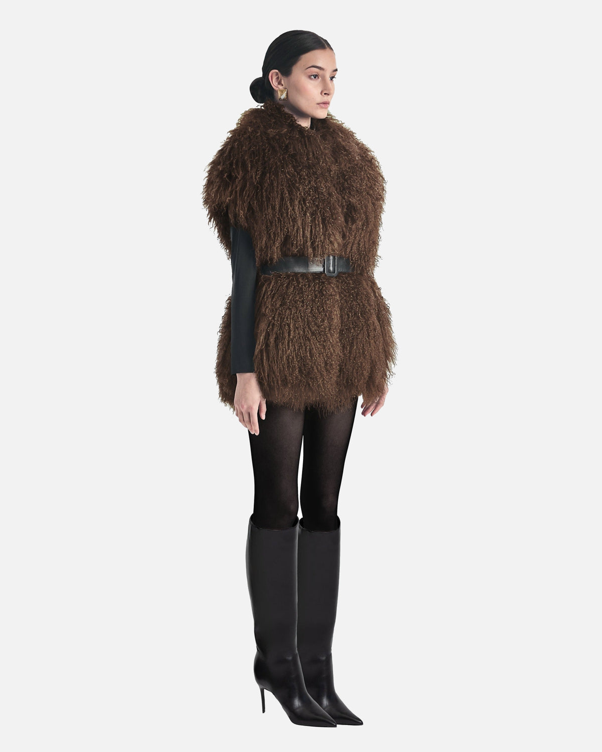 Carrie Shearling Vest