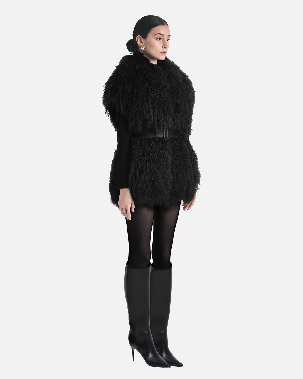Carrie Shearling Vest