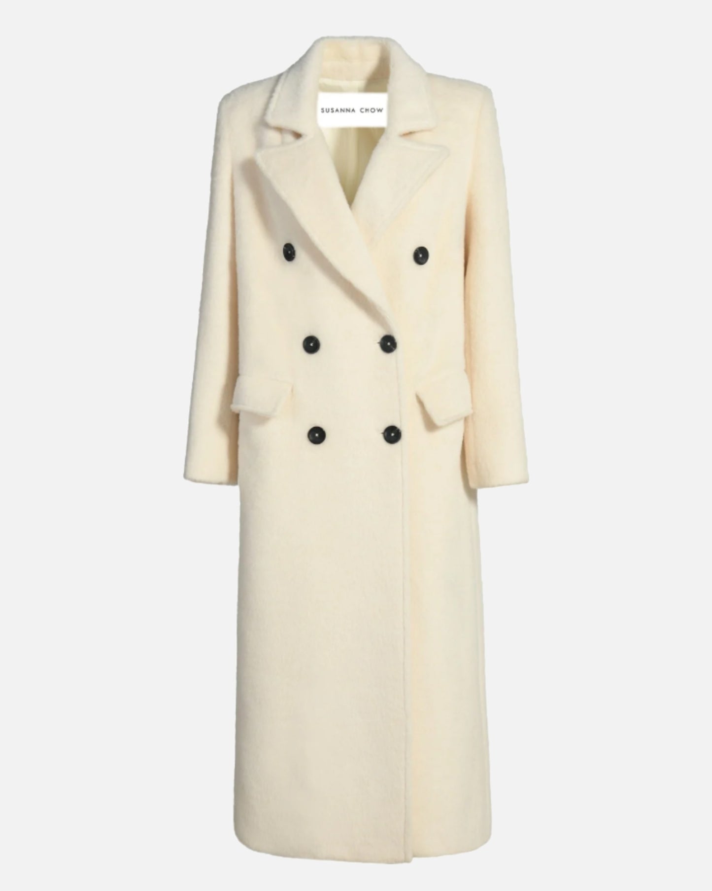 Collette Double Faced Alpaca Wool Cape Coat