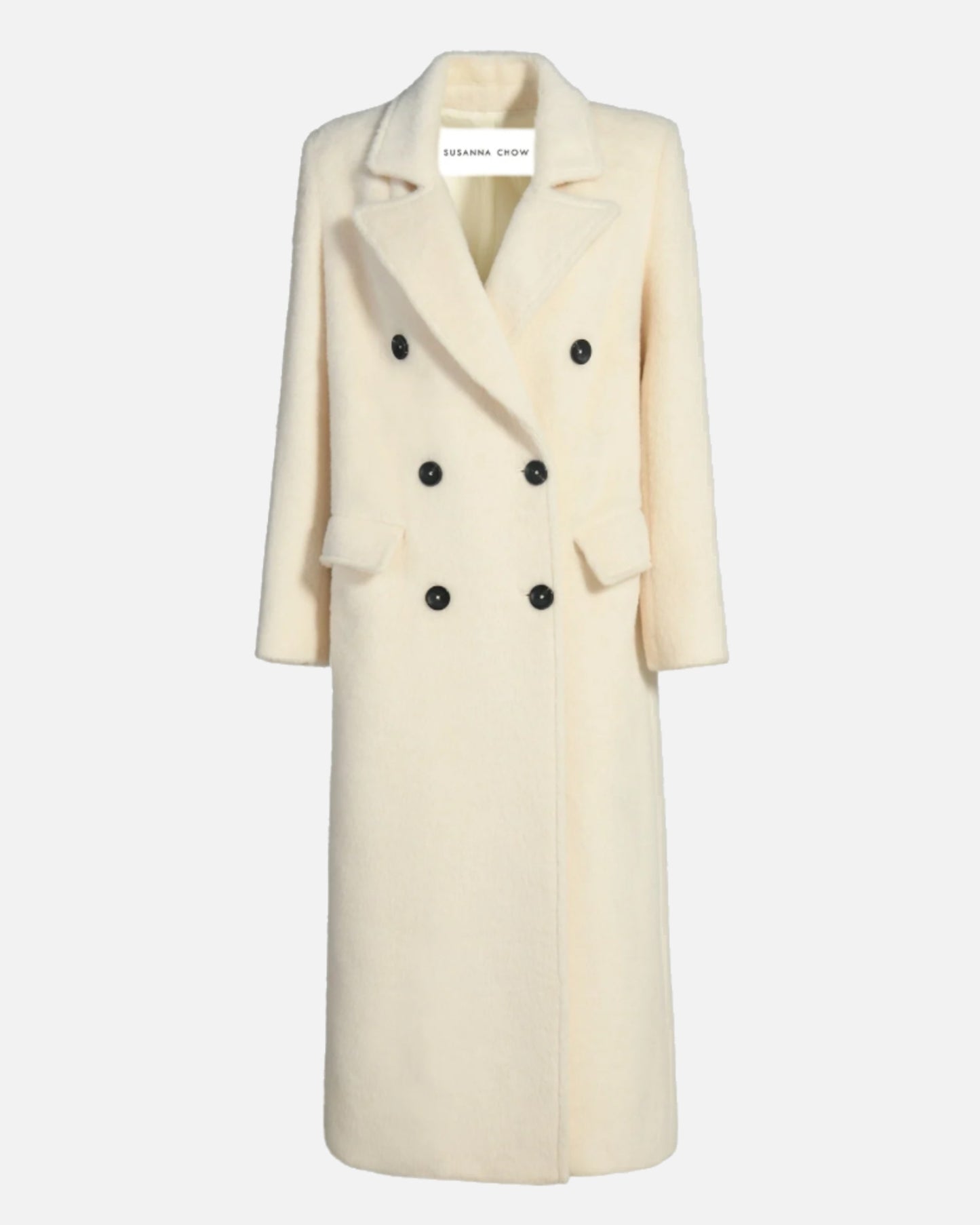 Collette Double Faced Alpaca Wool Cape Coat