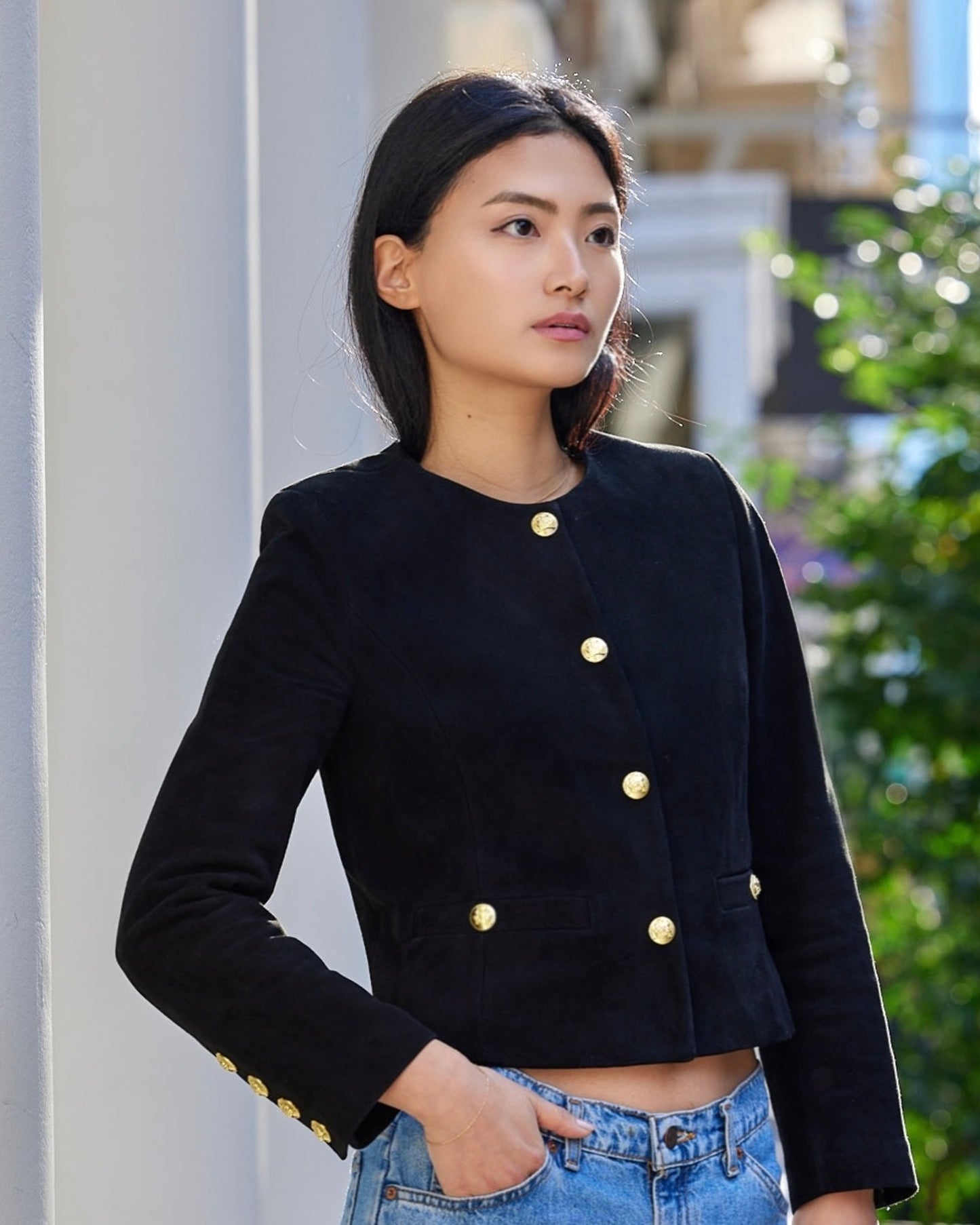 Tessa Suede Jacket