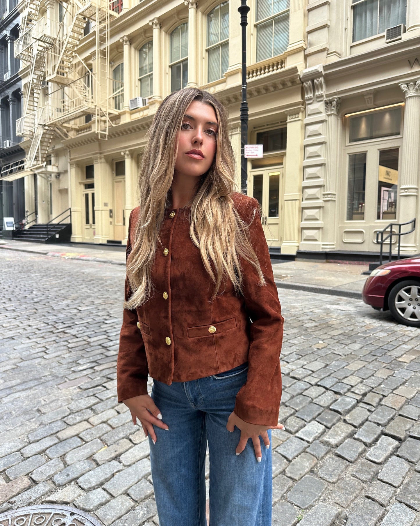 Tessa Suede Jacket