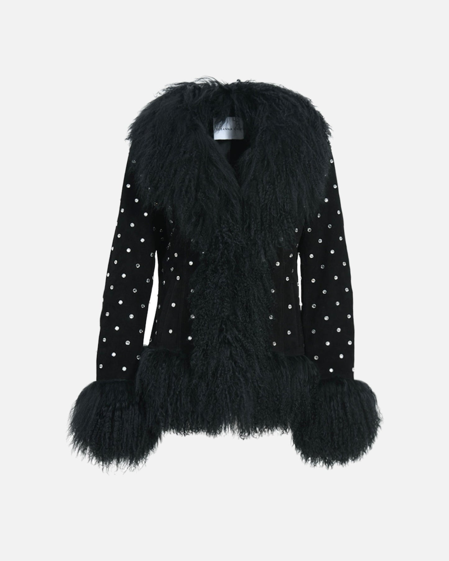 Dorothy Diamanté Suede Coat