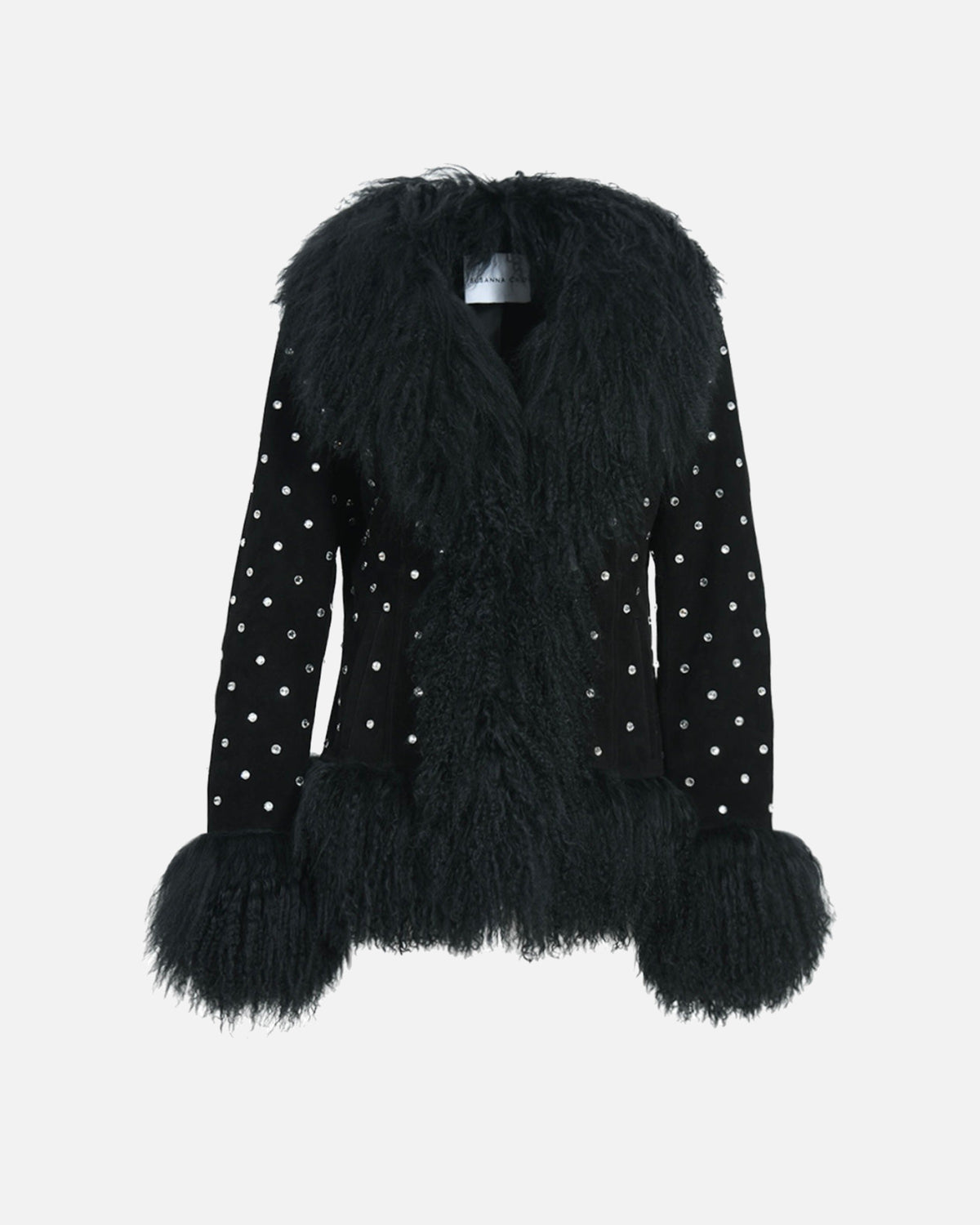 Dorothy Diamanté Suede Coat