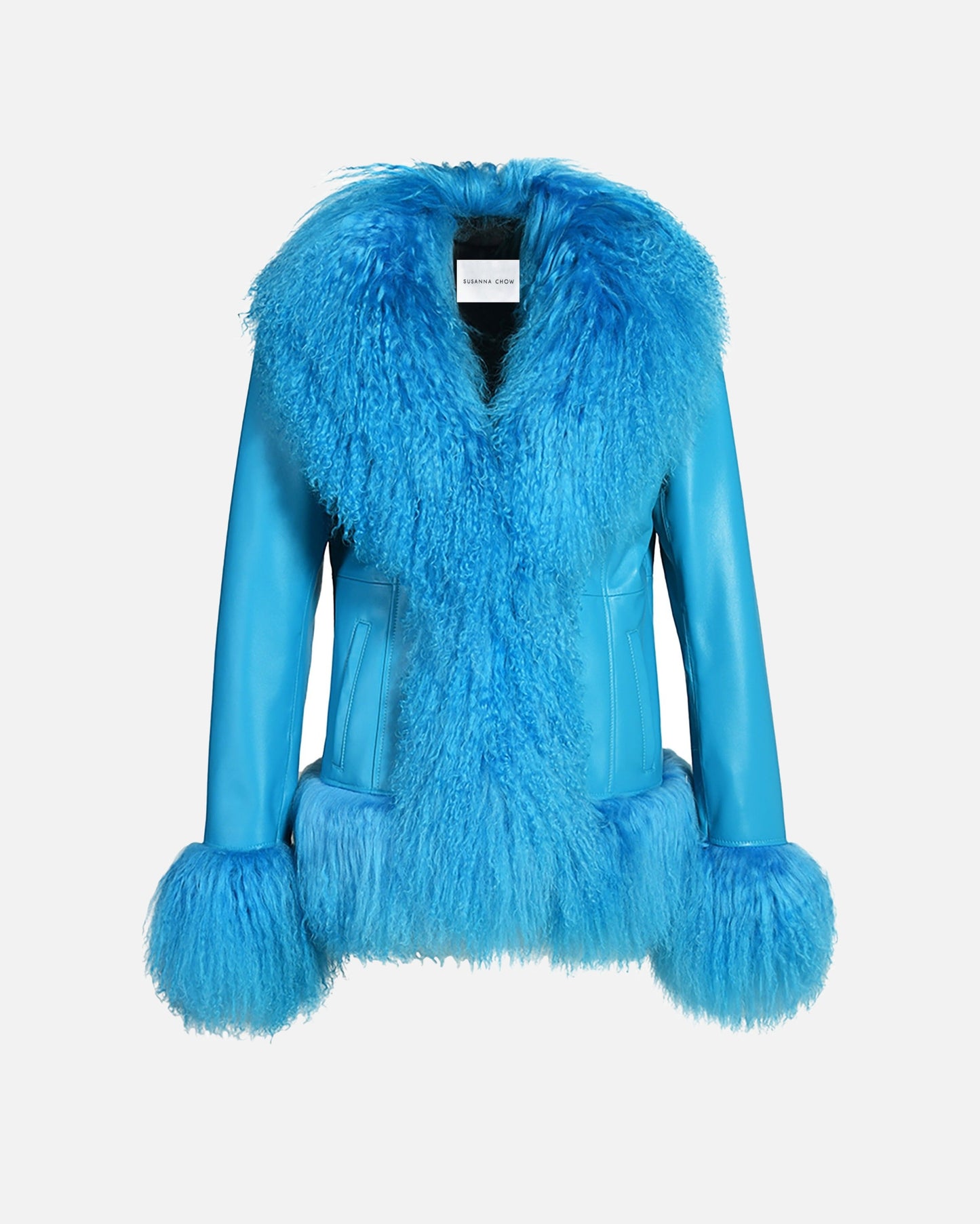 Dorothy Leather Shearling Coat