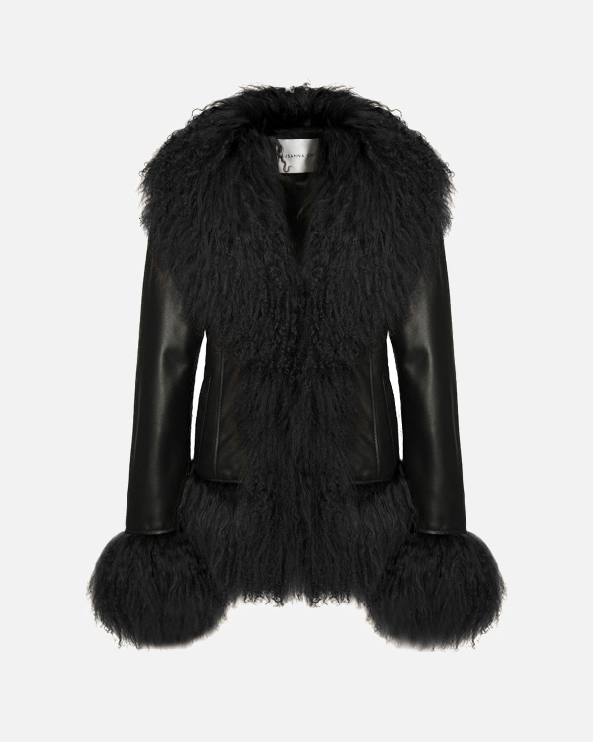Dorothy Leather Shearling Coat