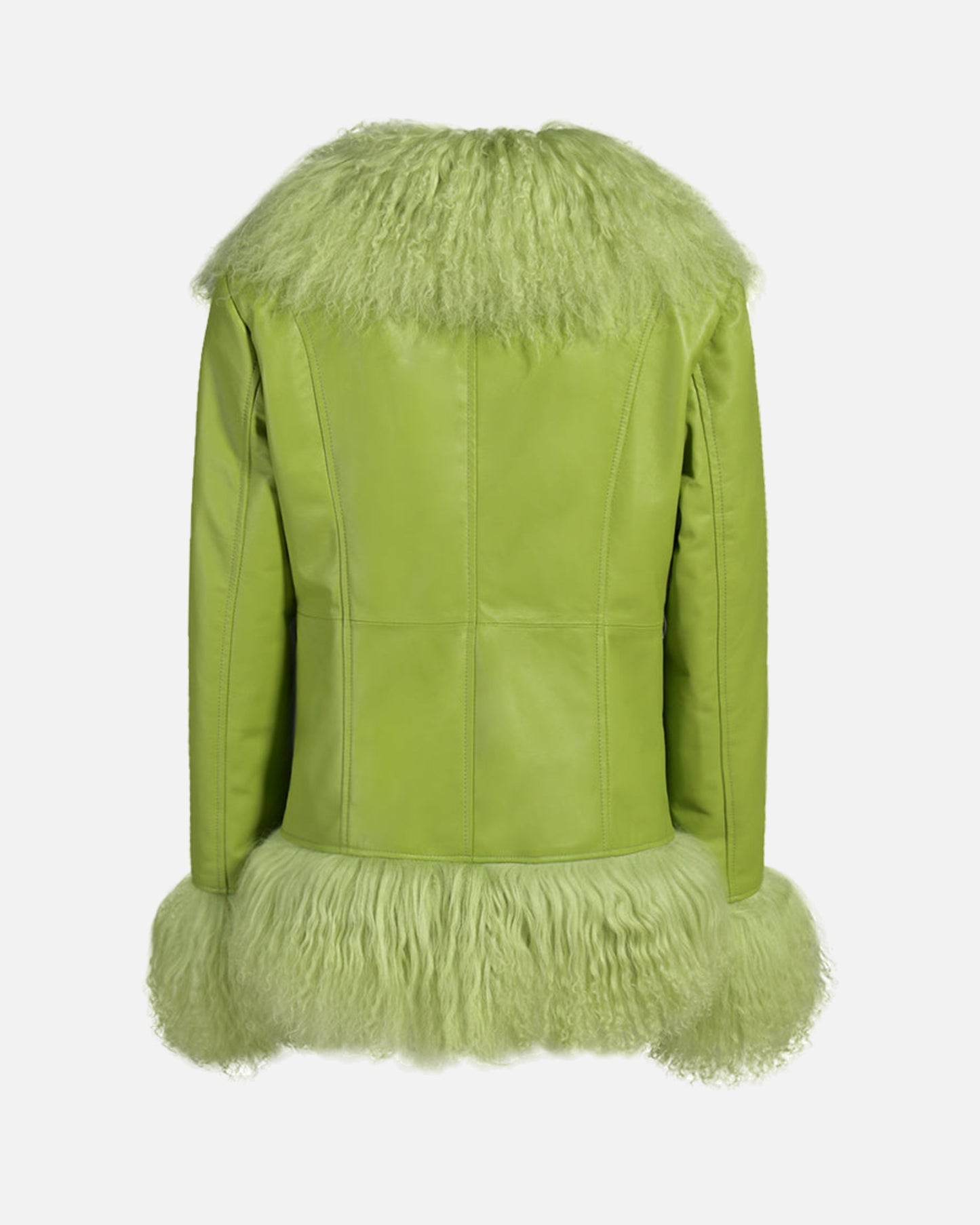 Dorothy Leather Shearling Coat